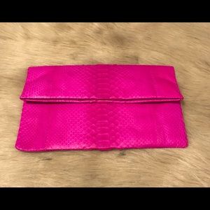 Parker & Hyde Clutch.....Hot Pink